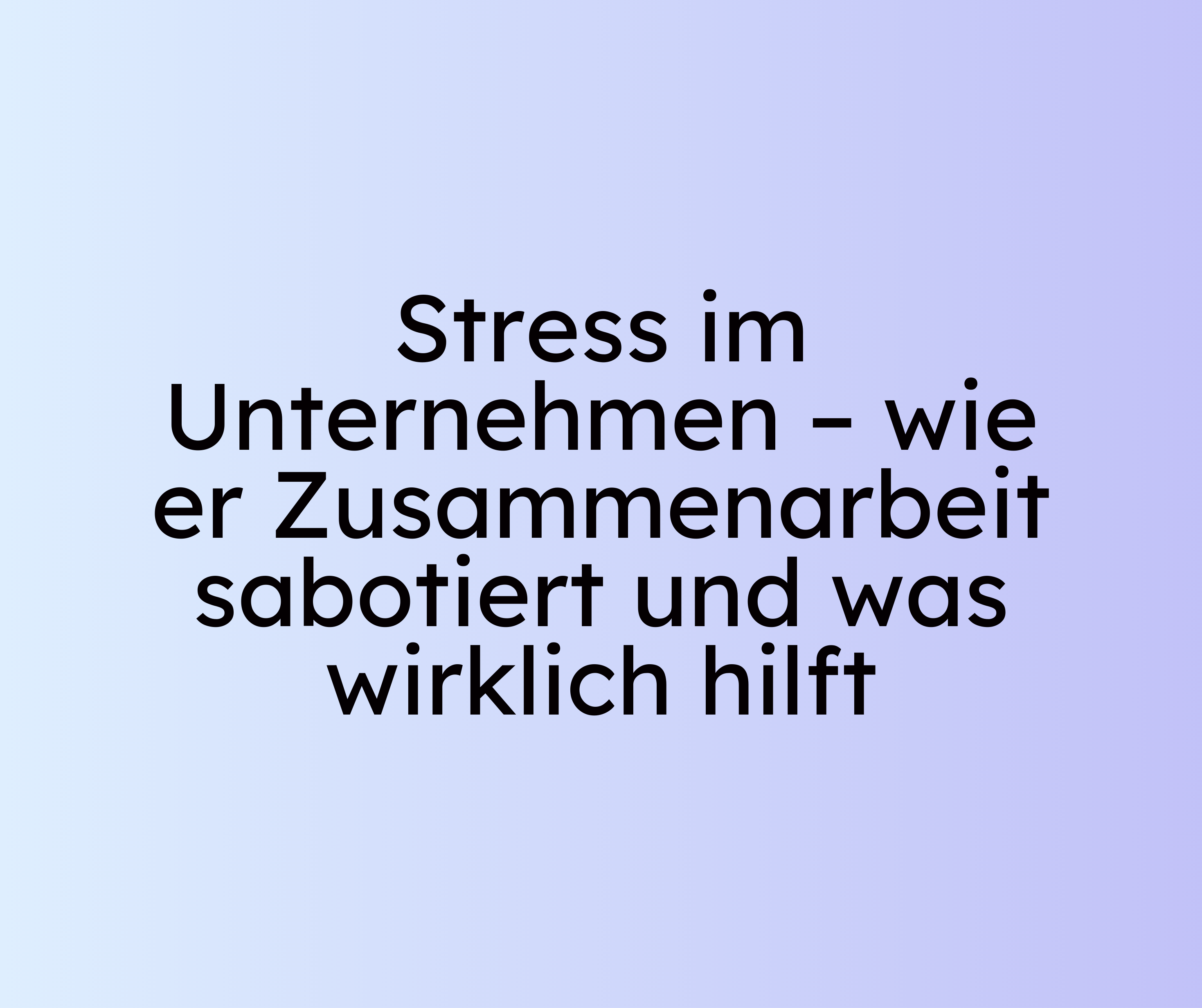 Stress